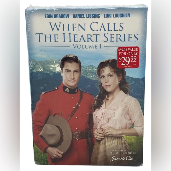 When Calls the Heart - Volume 1 - 3 DVD Set - New Sealed ( 2014, Hallmark) - Picture 16 of 16